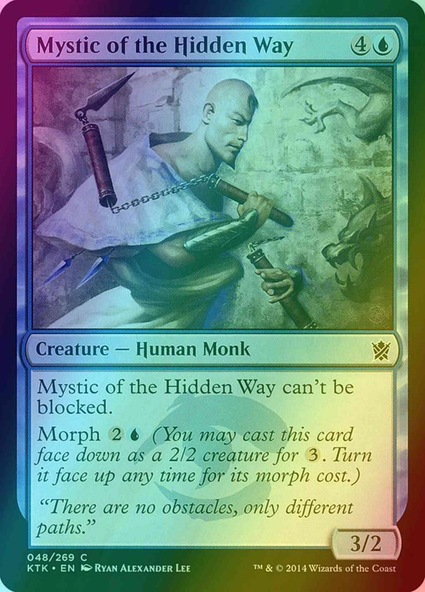 Mystic of the Hidden Way [48] [Khans Of Tarkir] [Foil]