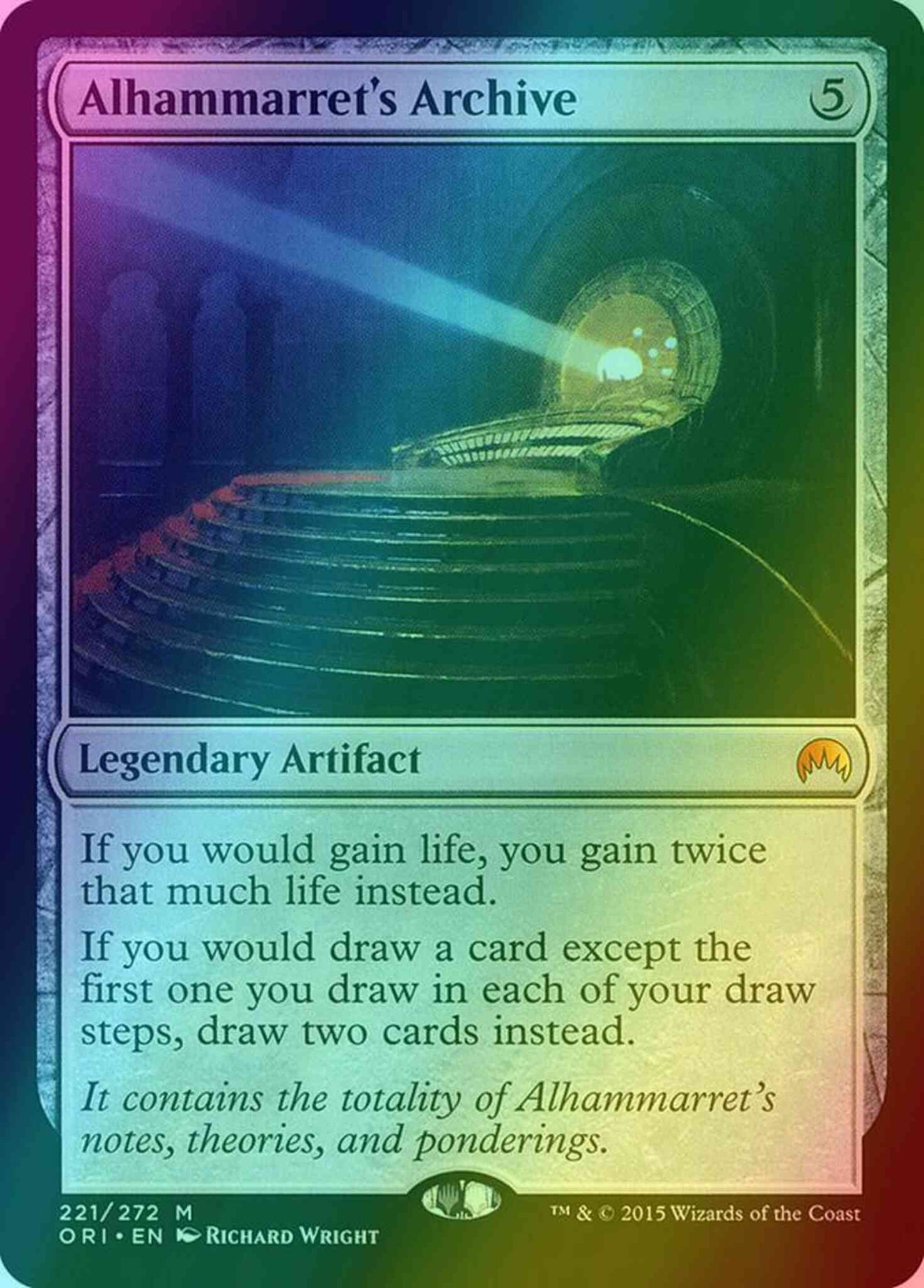Alhammarret's Archive [221] [Magic Origins] [Foil]
