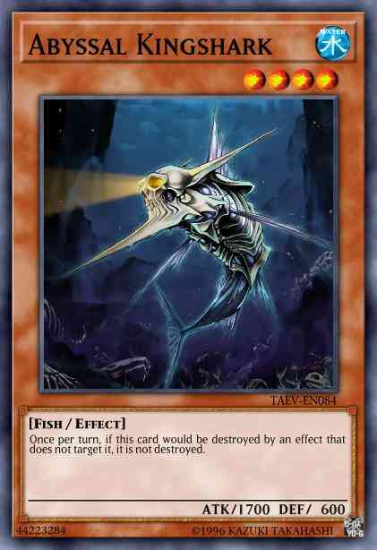 Abyssal Kingshark - BP01-EN155 - Common - 1st Edition
