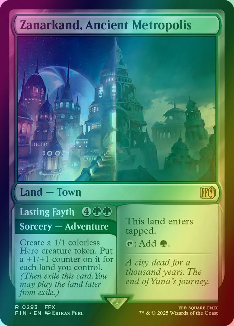 Zanarkand, Ancient Metropolis // Lasting Fayth [293] [FINAL FANTASY] [Foil]