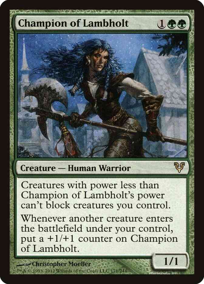 Champion of Lambholt [171] [Avacyn Restored] [Non-Foil]