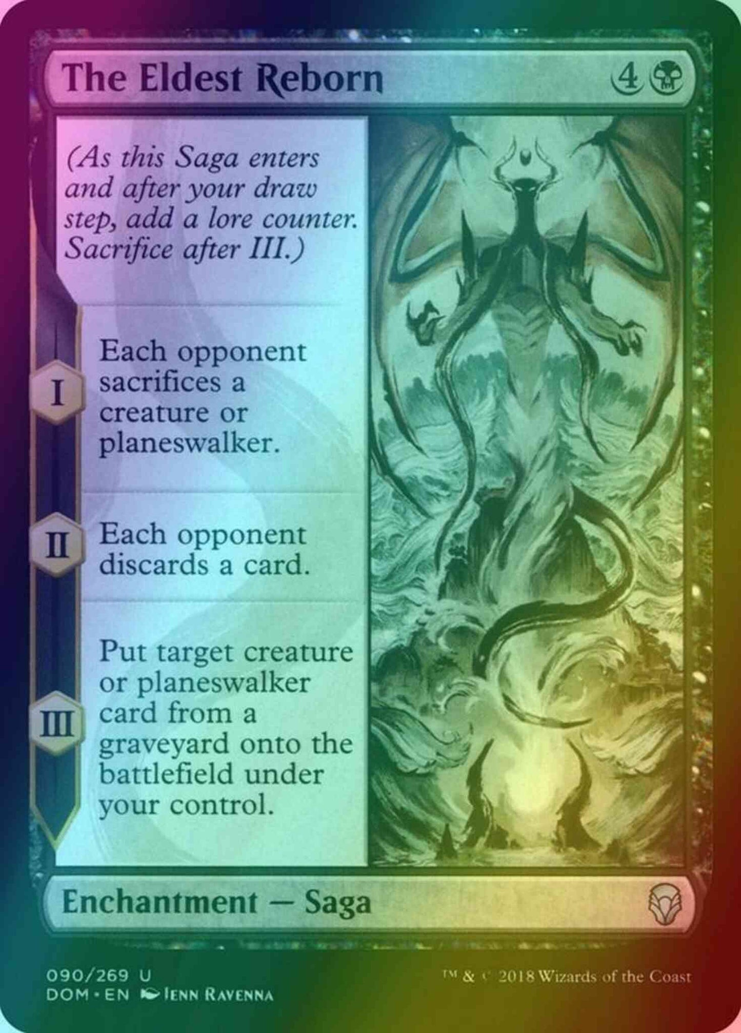 The Eldest Reborn [90] [Dominaria] [Foil]