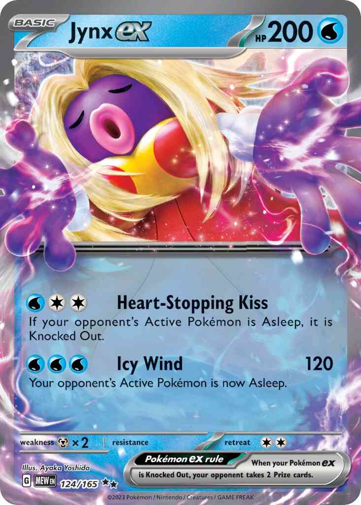 Jynx ex - 124/165 - Double Rare [sv035-124] [Ultra]