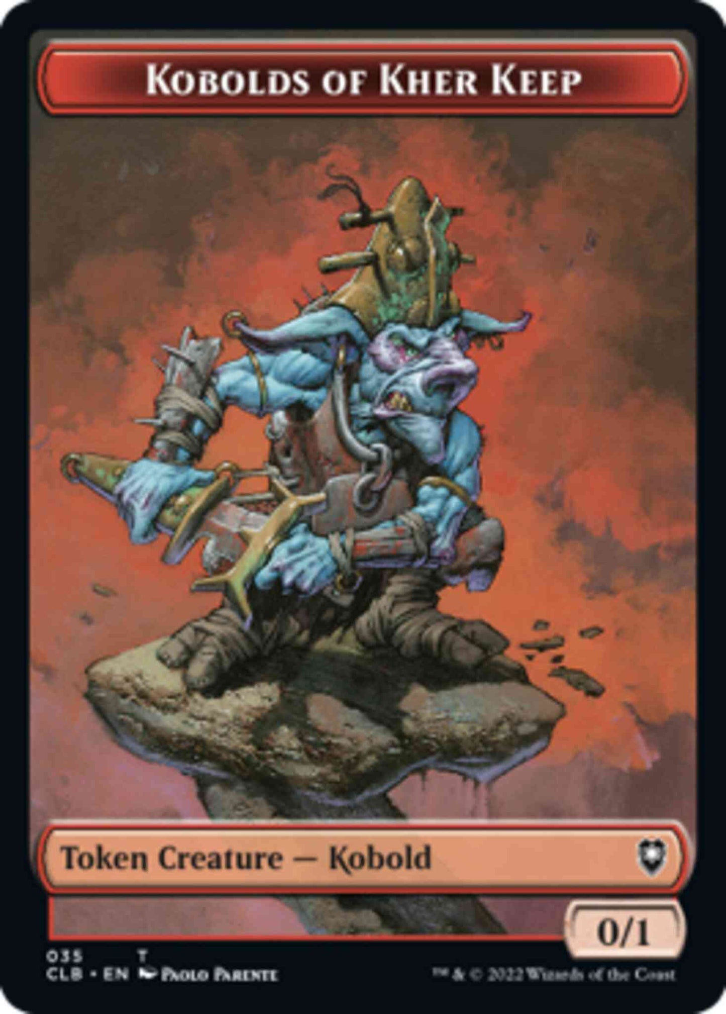 Kobolds of Kher Keep Token (35) // Treasure Token (17) [Commander Legends: Battle for Baldur's Gate: Tokens] [Non-Foil]