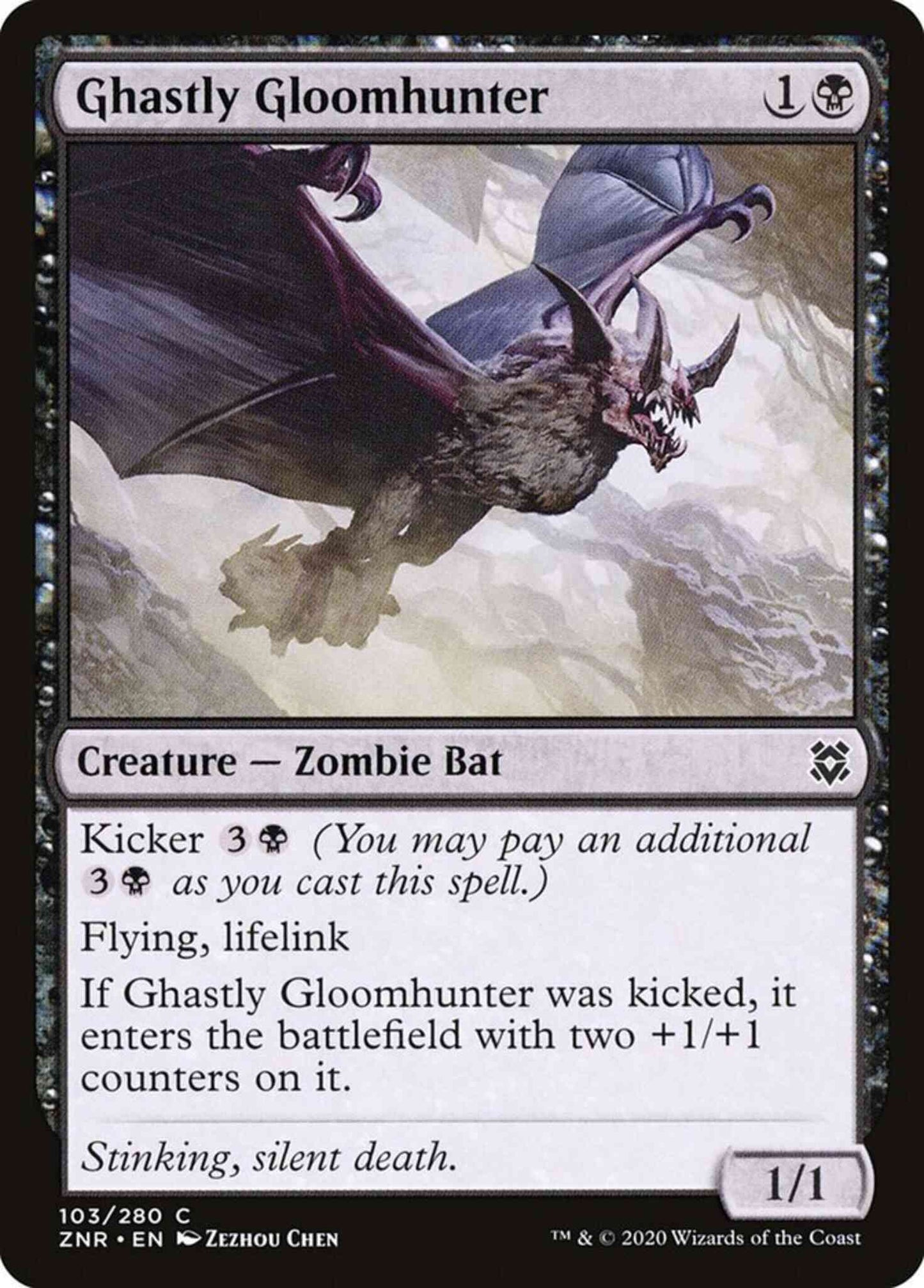 Ghastly Gloomhunter [103] [Zendikar Rising] [Non-Foil]