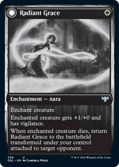 Radiant Grace // Radiant Restraints [298] [Innistrad: Double Feature] [Non-Foil]