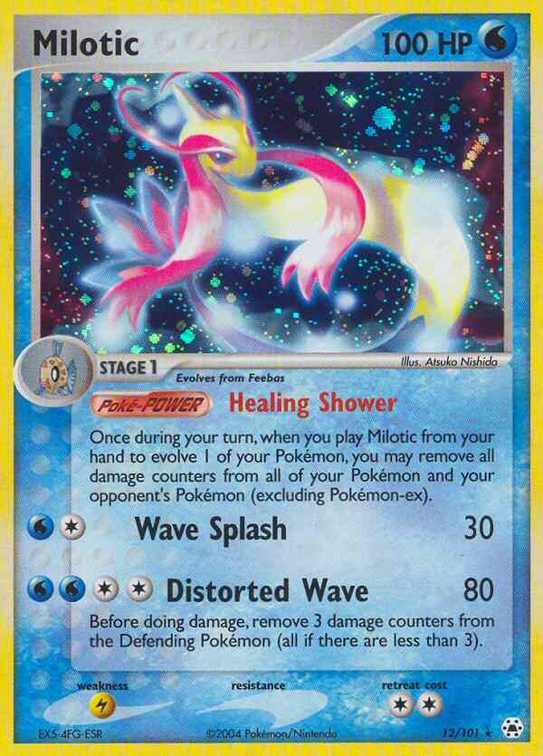Milotic - 12/101 - Rare Holo [ex5-12] [Reverse Holo]