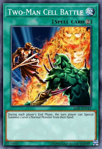 Two-Man Cell Battle - SOD-EN045 - Common - 1st Edition