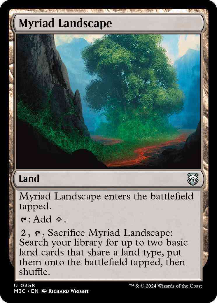 Myriad Landscape [358] [Modern Horizons 3: Commander] [Non-Foil]