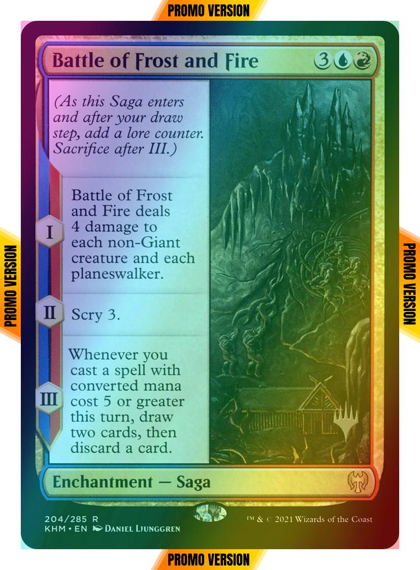 Battle of Frost and Fire [Promo Pack] [204p] [Kaldheim Promos] [Foil]