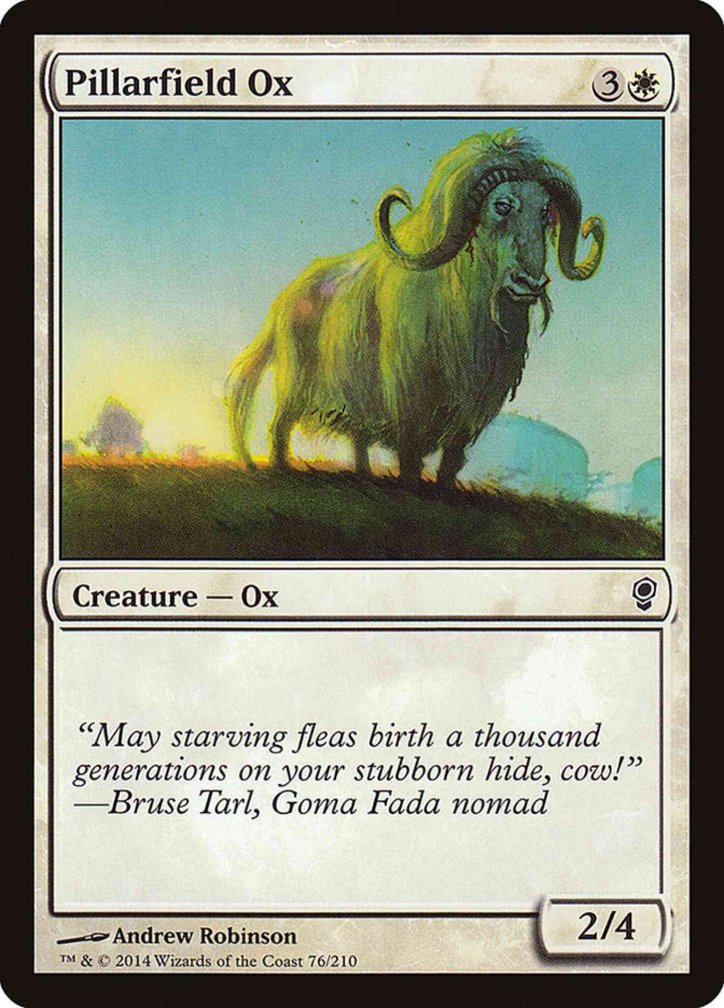 Pillarfield Ox [76] [Conspiracy] [Non-Foil]