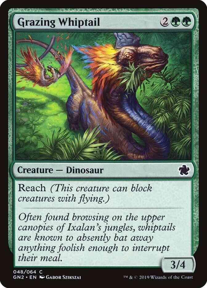 Grazing Whiptail [48] [Game Night 2019] [Non-Foil]
