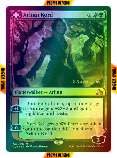 Arlinn Kord // Arlinn, Embraced by the Moon [243s] [Shadows over Innistrad Promos] [Foil]
