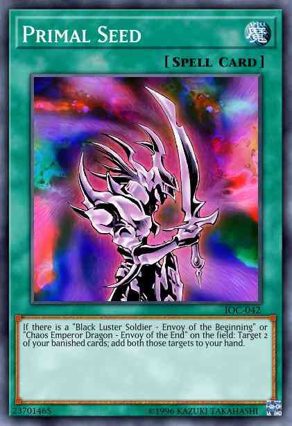Primal Seed - TU07-EN008 - Rare - Unlimited