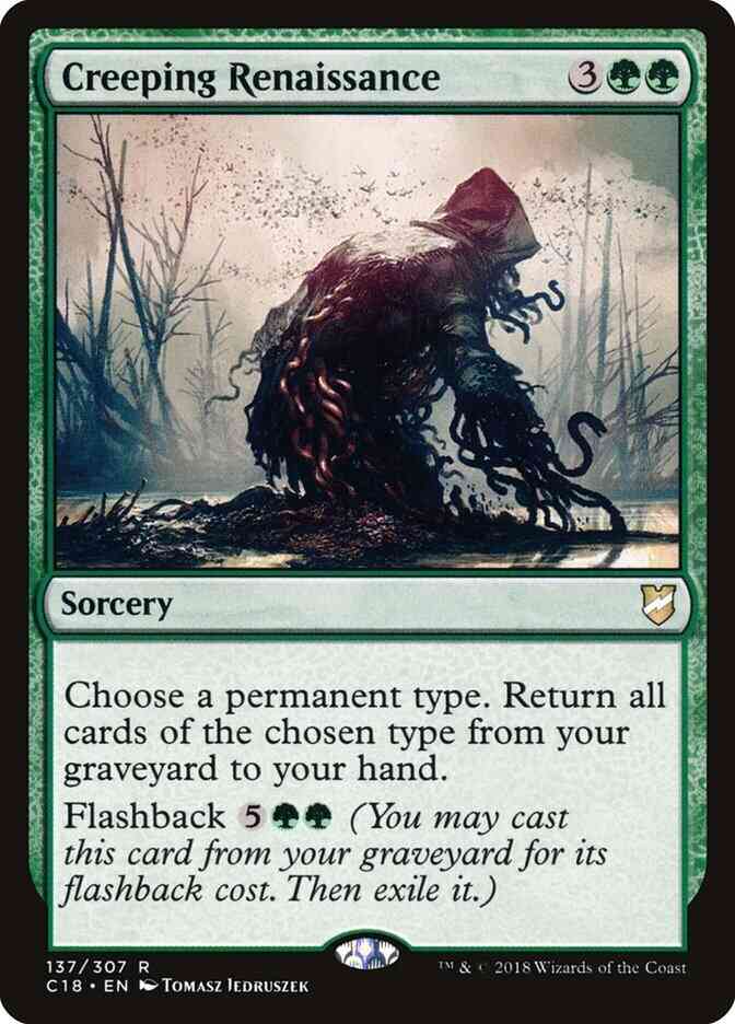 Creeping Renaissance [137] [Commander 2018] [Non-Foil]