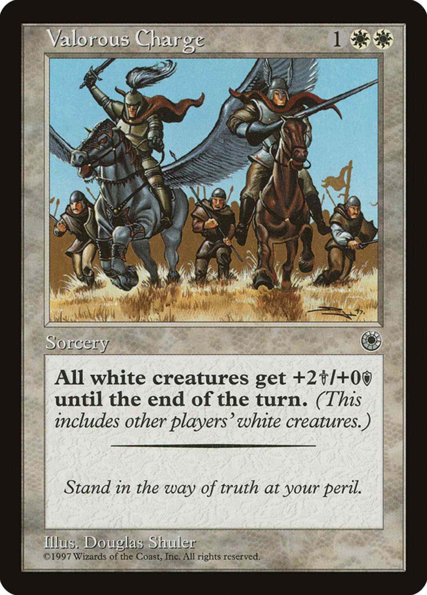 Valorous Charge [34] [Portal 1] [Non-Foil]