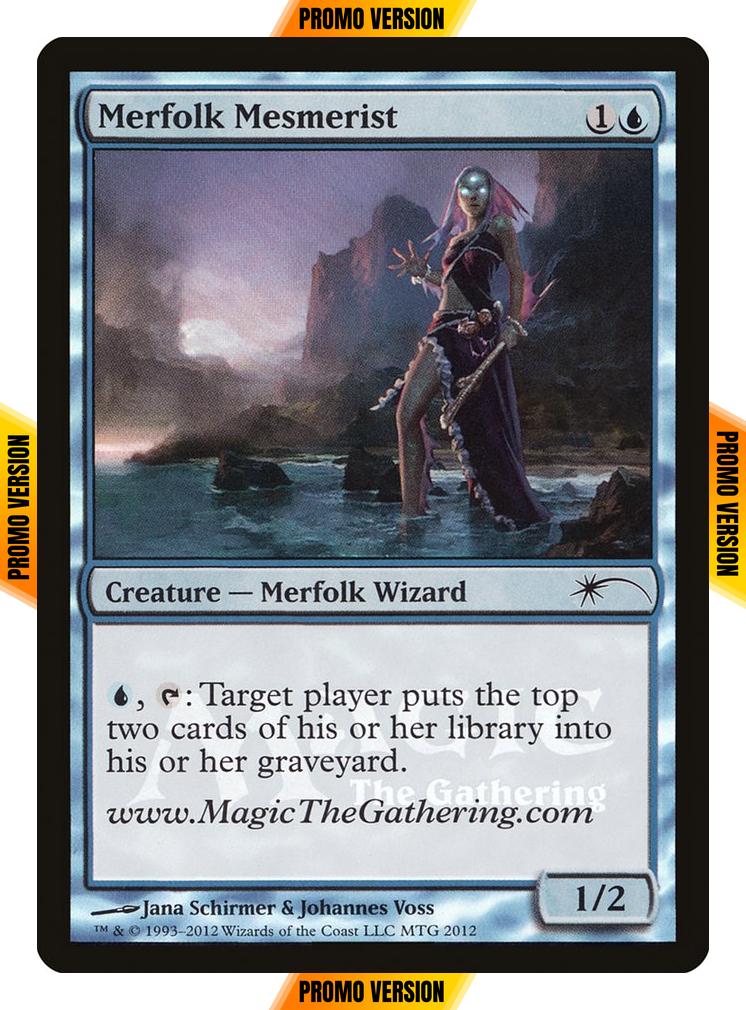 Merfolk Mesmerist [4] [URL/Convention Promos] [Foil]