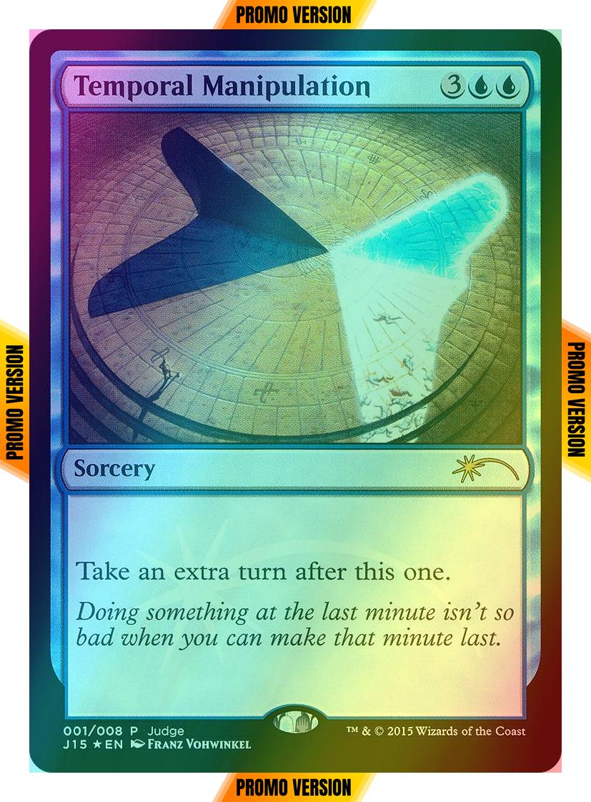 Temporal Manipulation [Judge Gift Cards 2015] [Foil]