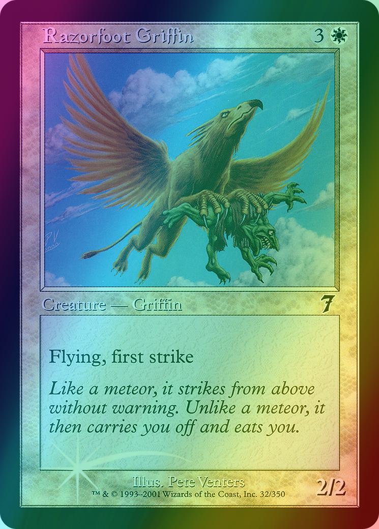 Razorfoot Griffin [32x] [Seventh Edition] [Foil]