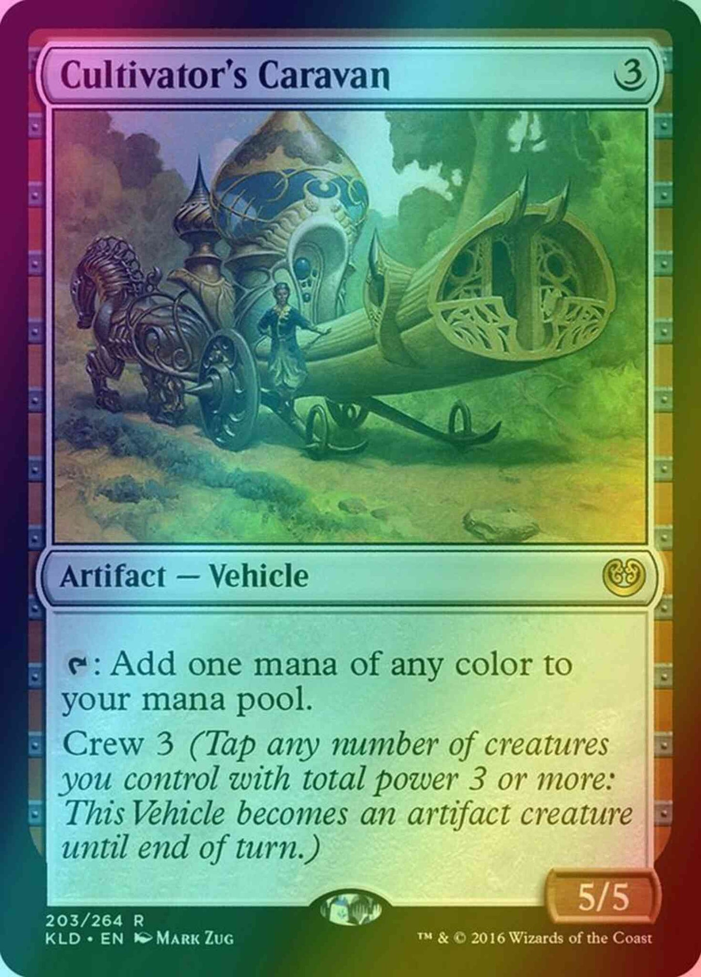 Cultivator's Caravan [203] [Kaladesh] [Foil]