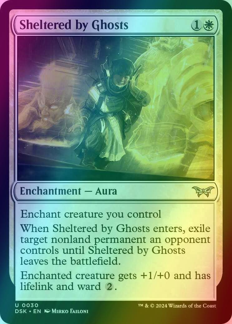 Sheltered by Ghosts [30] [Duskmourn: House of Horror] [Foil]