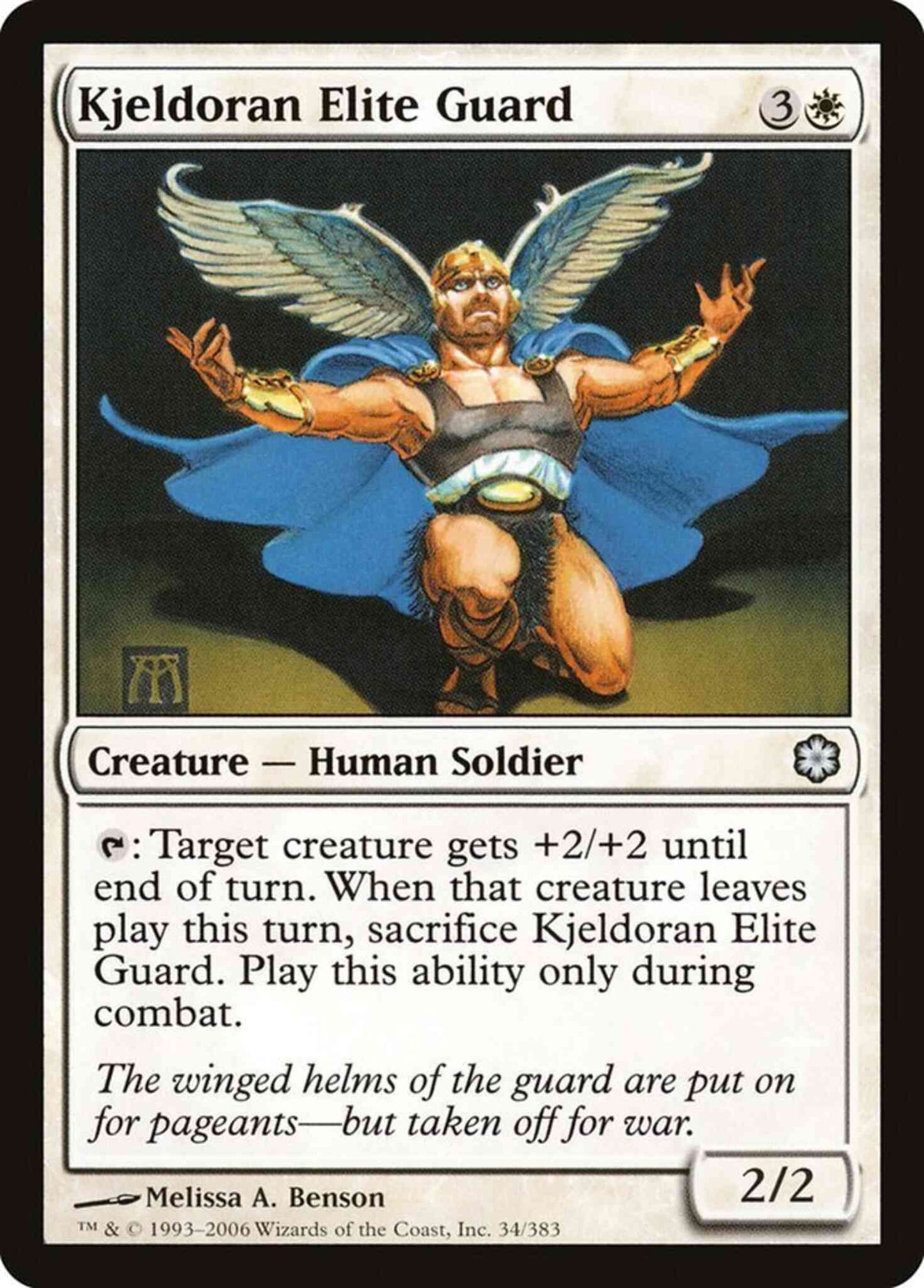 Kjeldoran Elite Guard [34] [Coldsnap Theme Decks] [Non-Foil]