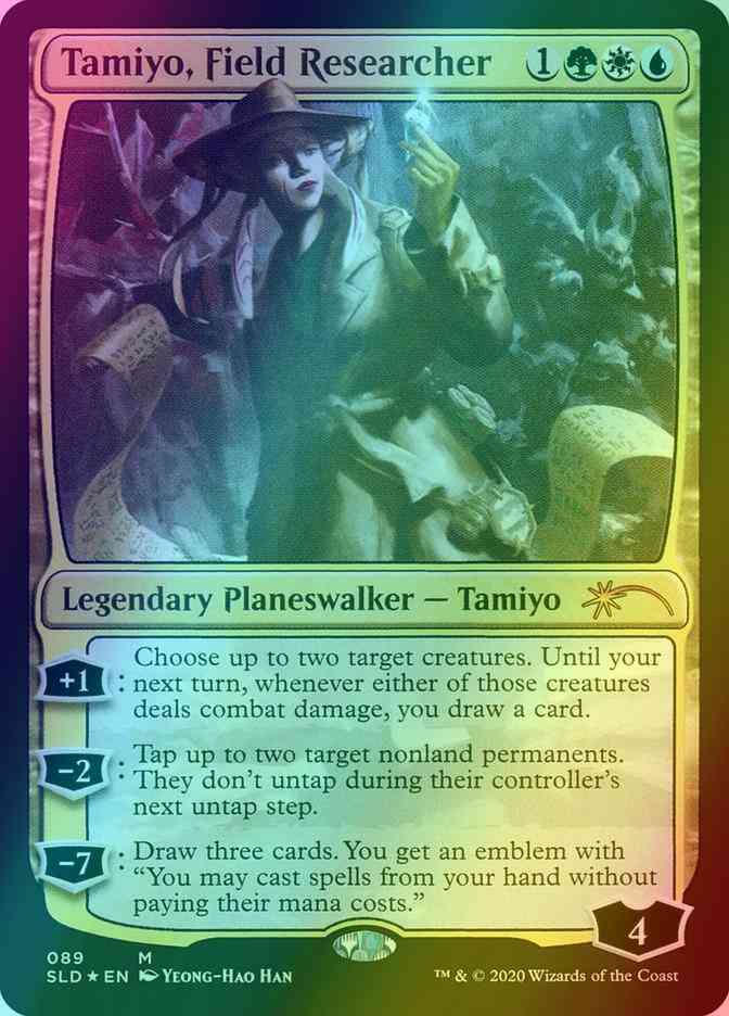 Tamiyo, Field Researcher [0089] [The Path Not Traveled] [Secret Lair Drop] [Foil]