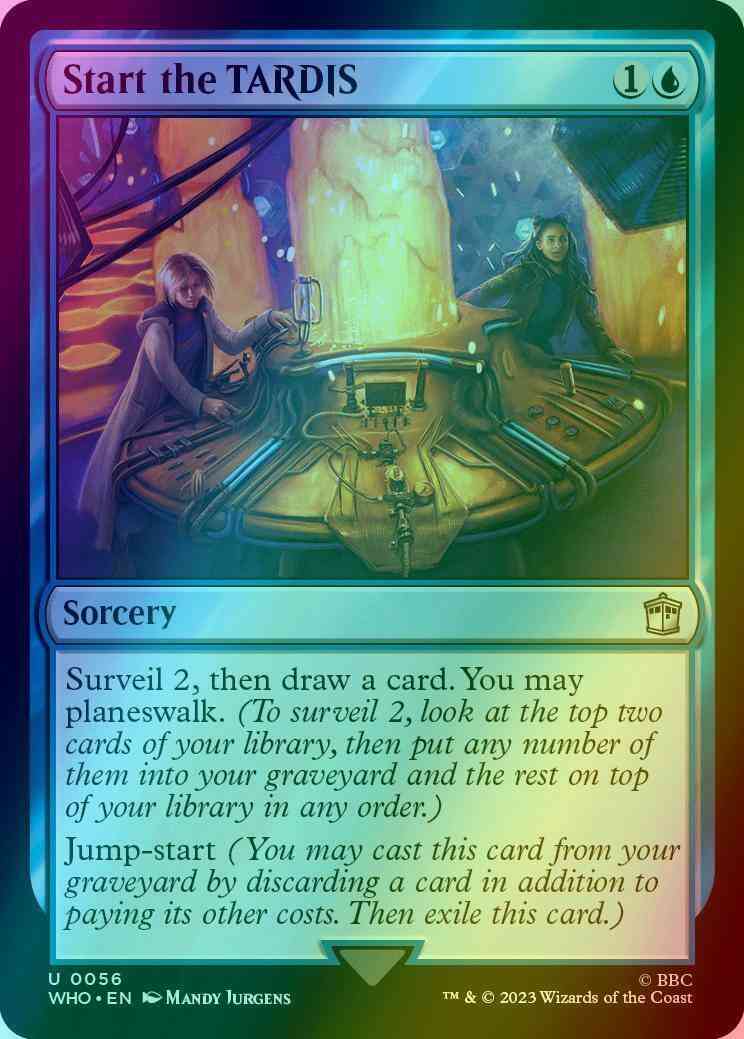 Start the TARDIS [56] [Universes Beyond: Doctor Who] [Foil]