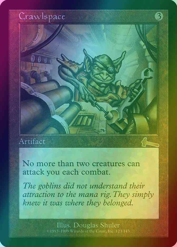 Crawlspace [123] [Urza's Legacy] [Foil]