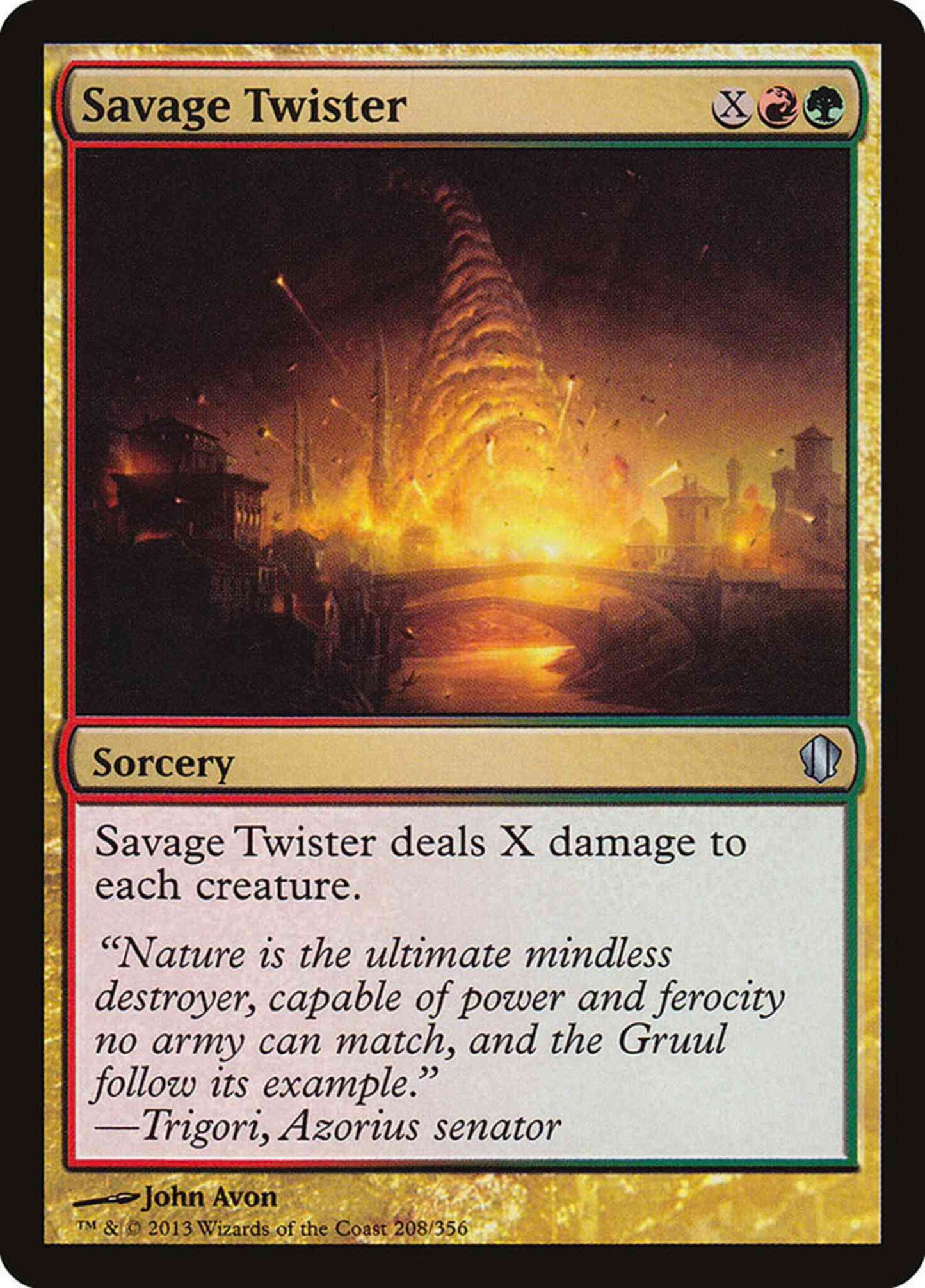 Savage Twister [208] [Commander 2013] [Non-Foil]