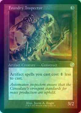 Foundry Inspector [16] [Retro Frame] [The Brothers' War Retro Artifacts] [Foil]