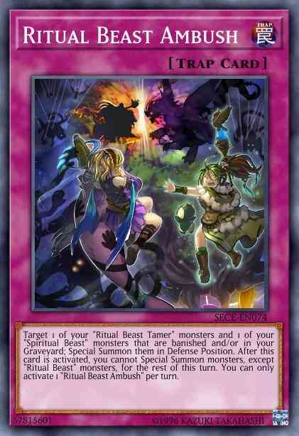 Ritual Beast Ambush - SECE-EN074 - Common - 1st Edition