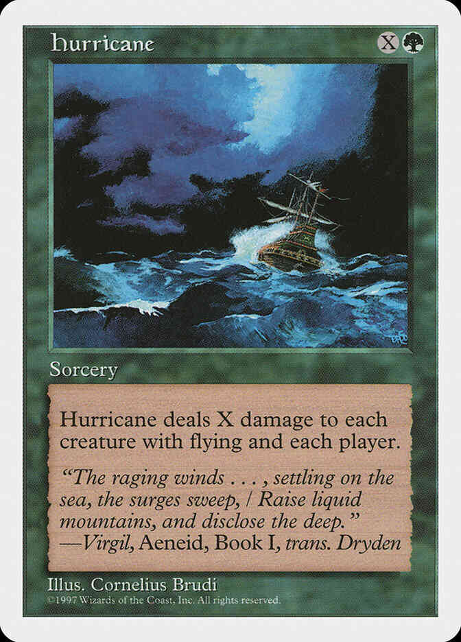 Hurricane [303] [Fifth Edition] [Non-Foil]
