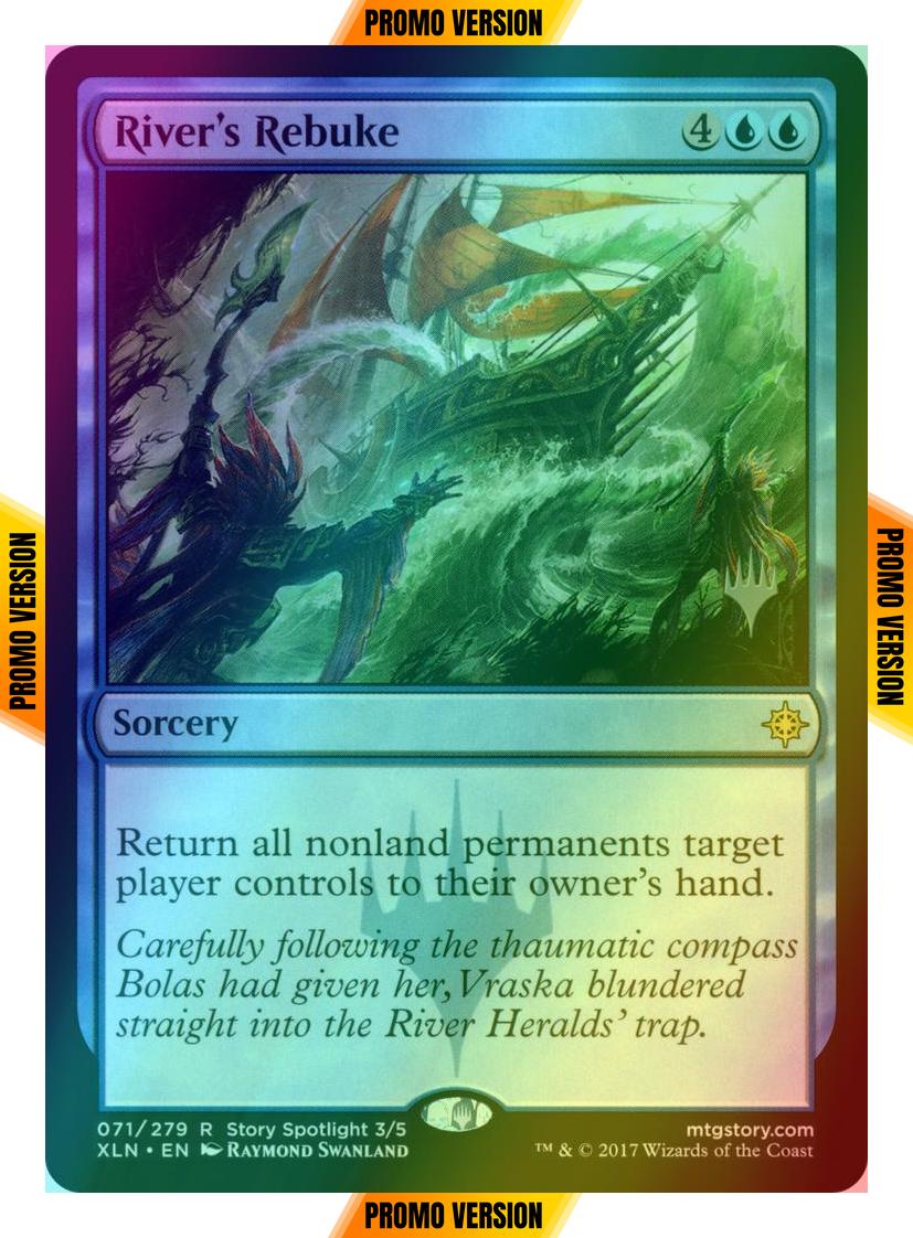 River's Rebuke [71p] [Promo Pack] [Ixalan Promos] [Foil]