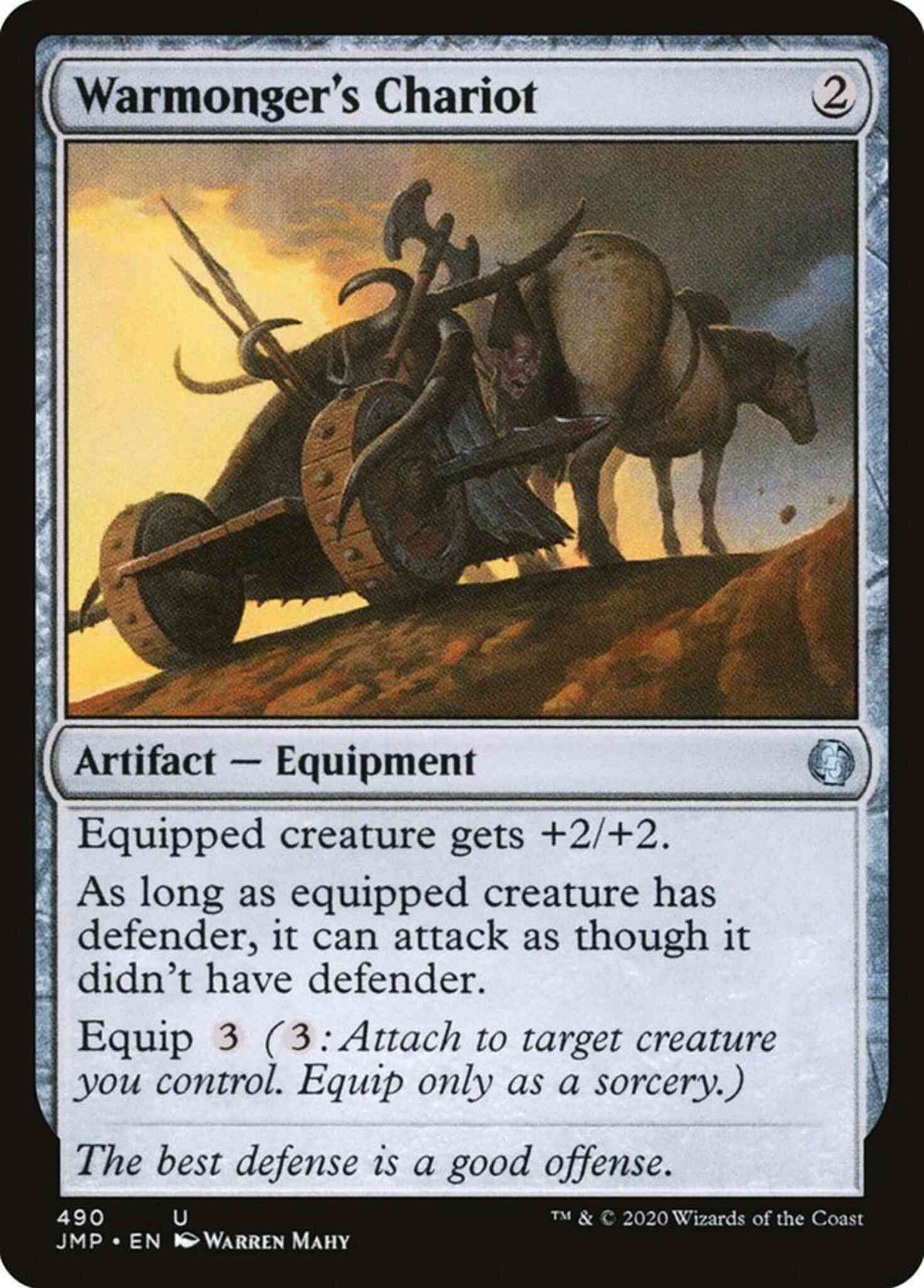 Warmonger's Chariot [490] [Jumpstart] [Non-Foil]