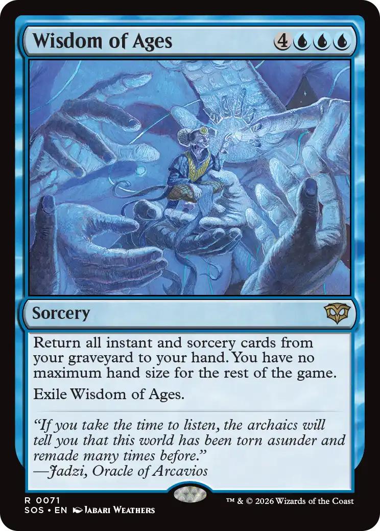 Wisdom of Ages [71] [Secrets of Strixhaven] [Non-Foil]