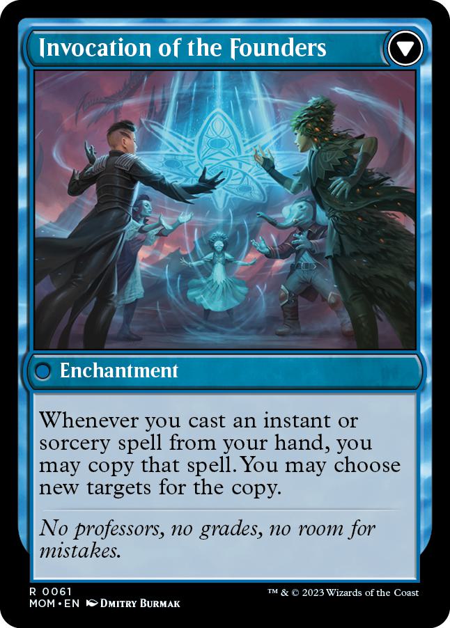 Invasion of Arcavios // Invocation of the Founders [61] [March of the Machine] [Non-Foil]