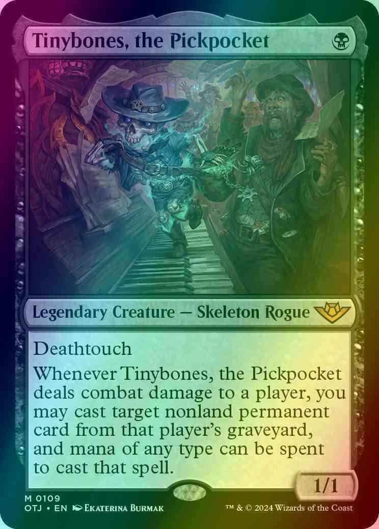 Tinybones, the Pickpocket [109] [Outlaws of Thunder Junction] [Foil]