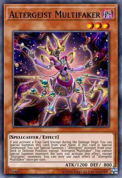 Altergeist Multifaker - FLOD-EN014 - Ultra Rare - Unlimited