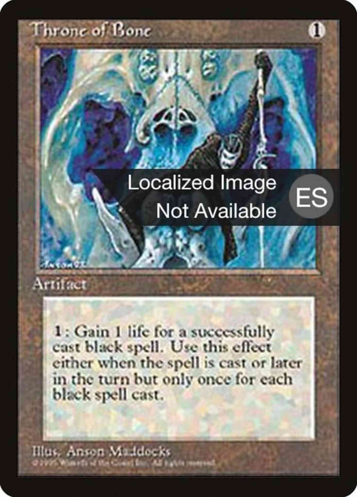 Throne of Bone - Chinese [353] [Fourth Edition Black Border: Chinese] [Non-Foil]