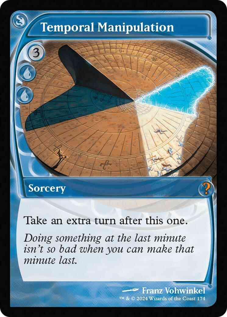 Temporal Manipulation [174] [Future Frame] [Mystery Booster 2] [Foil]