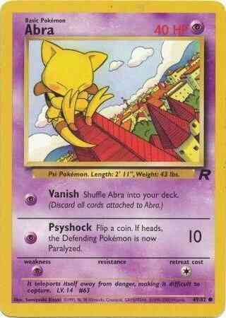 Abra - 49/82 - Common - Unlimited [base5U-49] [Non-Holo]