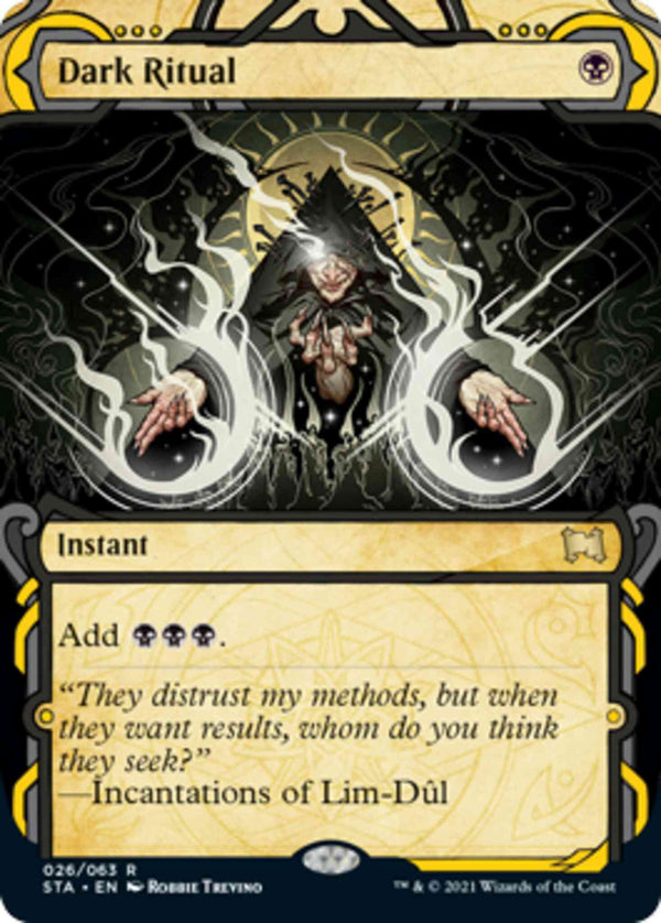 Dark Ritual [26] [Strixhaven Mystical Archive] [Etched Foil]