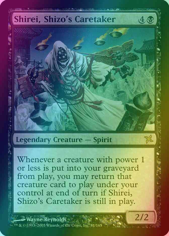Shirei, Shizo's Caretaker [81] [Betrayers of Kamigawa] [Foil]
