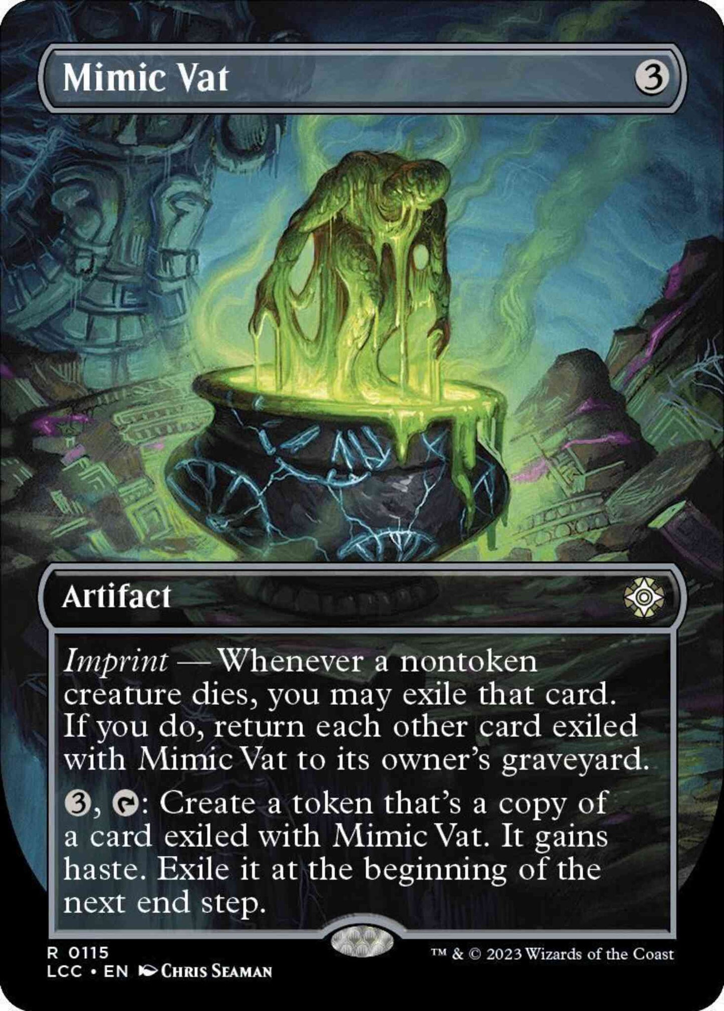 Mimic Vat [115] [Borderless] [The Lost Caverns of Ixalan: Commander] [Non-Foil]