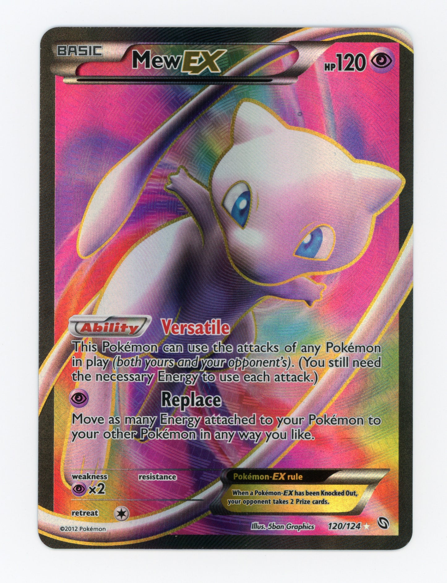 Mew-EX — Rare Ultra — ID 18105