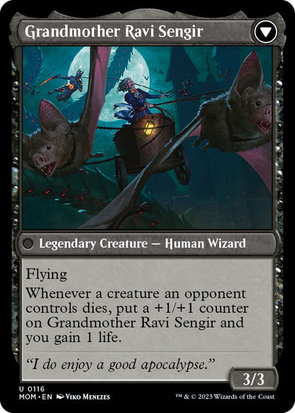 Invasion of Ulgrotha // Grandmother Ravi Sengir [116] [March of the Machine] [Non-Foil]