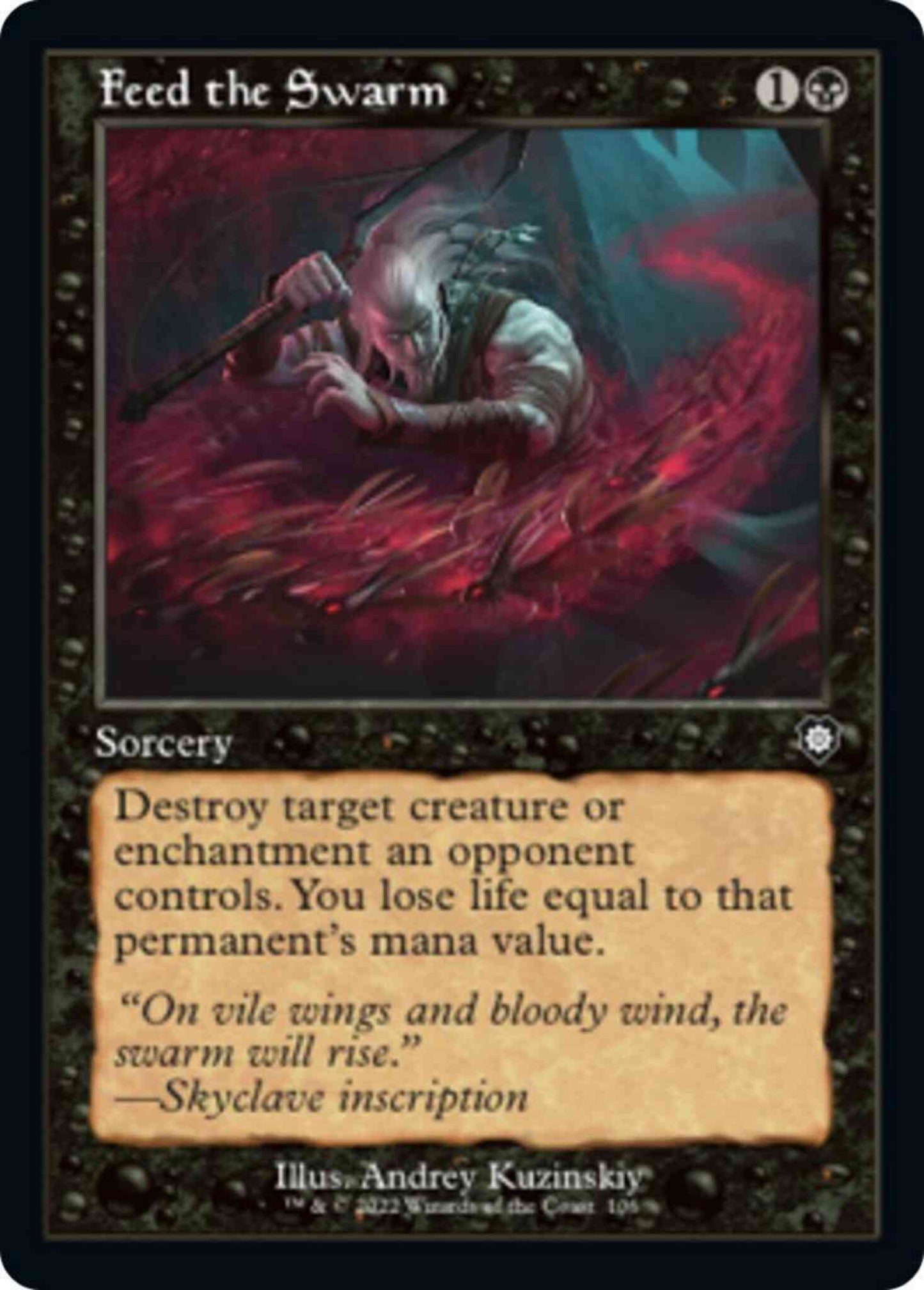 Feed the Swarm [106] [Retro Frame] [The Brothers' War: Commander] [Non-Foil]