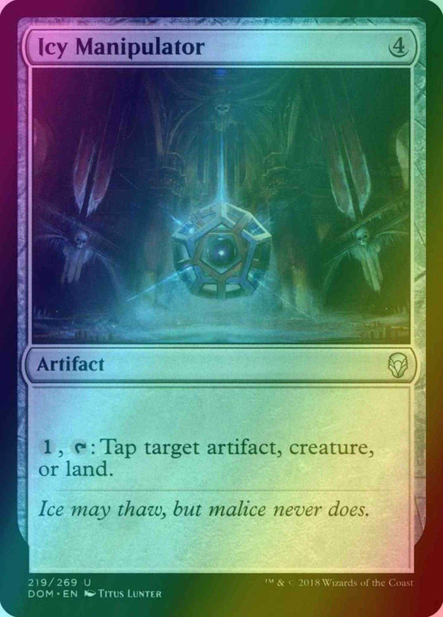 Icy Manipulator [219] [Dominaria] [Foil]