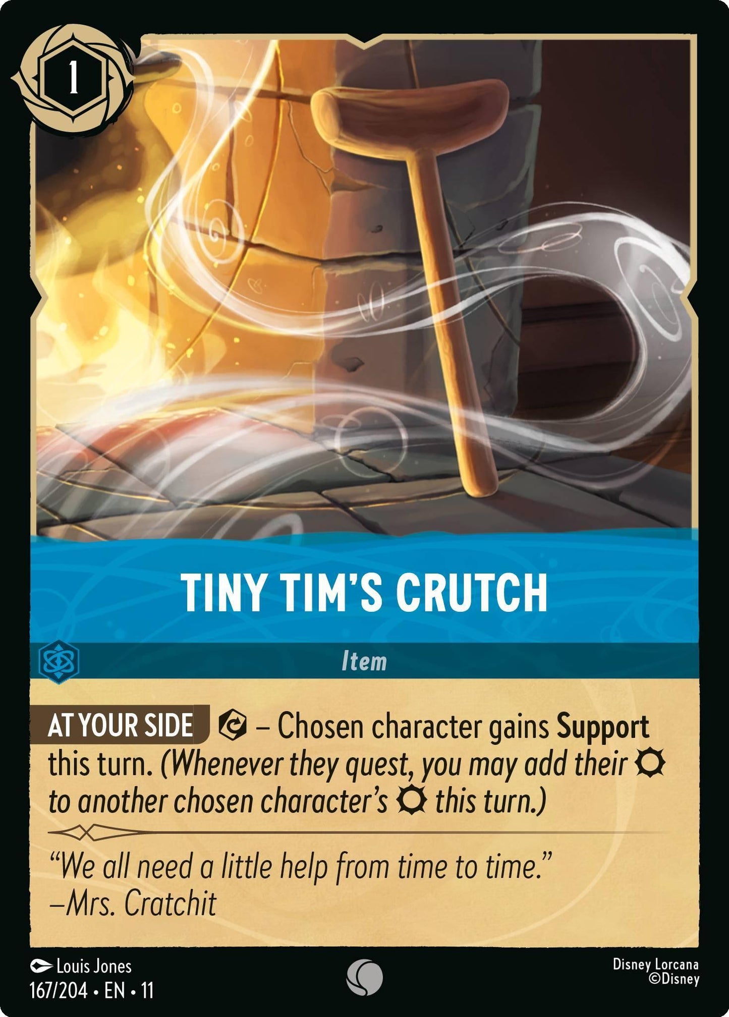 Tiny Tim's Crutch - 167/204 [Winterspell] [Non-Foil]